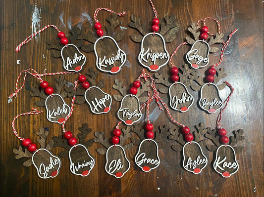 Custom Deer Ornaments